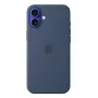 Apple Silicone Case με MagSafe iPhone 16 Plus Denim