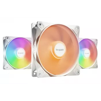 be quiet! LIGHT WINGS LX 120mm PWM Συσκευασία 3 τεμ. Λευκό Ανεμιστήρας Κουτιού Υπολογιστή 12 cm 3 τεμ.