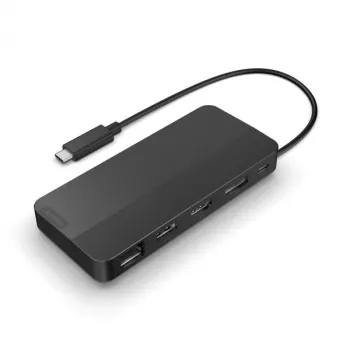 Lenovo 40B90000WW Σταθμός σύνδεσης φορητού υπολογιστή/Port Replicator Ενσύρματο USB 3.2 Gen 1 (3.1 Gen 1) Type-C μαύρο