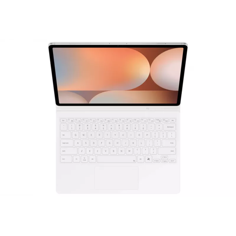 Samsung EF-DX825 QWERTZ German Pogo Pin Λευκό