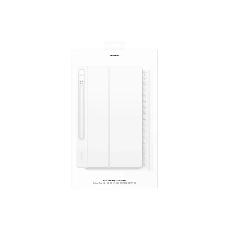Samsung EF-DX825 QWERTZ German Pogo Pin Λευκό