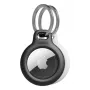 BELKIN Secure θήκη με κρίκο κλειδιού για Airtag 2 τεμ. μαύρο/λευκό
