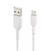 Καλώδιο USB Belkin BoostCharge CAB002BT2MWH 2 m USB A σε USB C λευκό