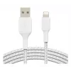 Καλώδιο BELKIN Lightning σε USB-A πλεκτό 2m λευκό