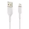 Καλώδιο BELKIN Lightning σε USB-A πλεκτό 2m λευκό