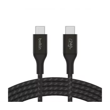 Καλώδιο USB BELKIN - Boostcharge - Καλώδιο USB-C σε USB-C 240 W - 1 m - μαύρο