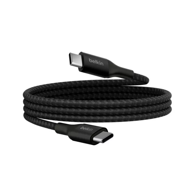 Καλώδιο USB BELKIN - Boostcharge - Καλώδιο USB-C σε USB-C 240 W - 1 m - μαύρο