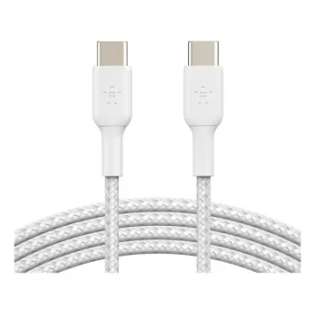 Καλώδιο USB Belkin CAB004BT1MWH2PK USB 2.0 1 m USB C λευκό