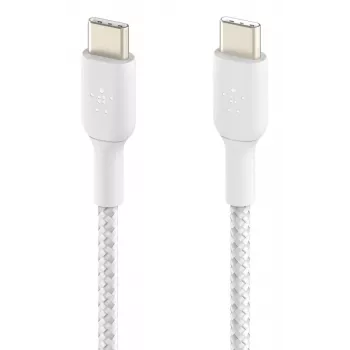 Καλώδιο USB Belkin CAB004BT1MWH2PK USB 2.0 1 m USB C λευκό