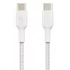 Καλώδιο USB Belkin CAB004BT1MWH2PK USB 2.0 1 m USB C λευκό