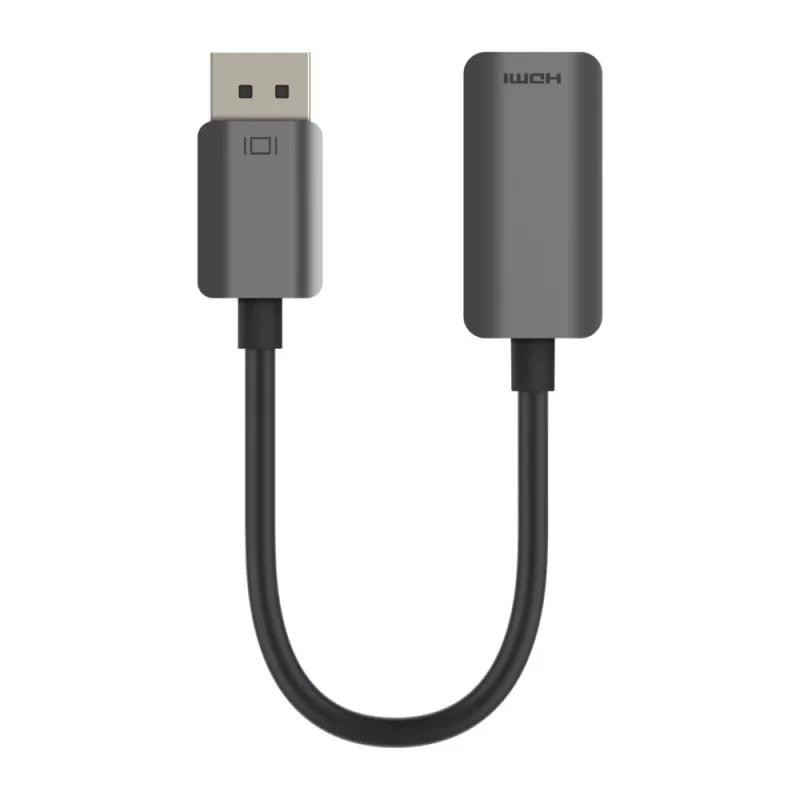 Προσαρμογέας BELKIN DisplayPort σε HDMI 4K HDR μαύρο/γκρι