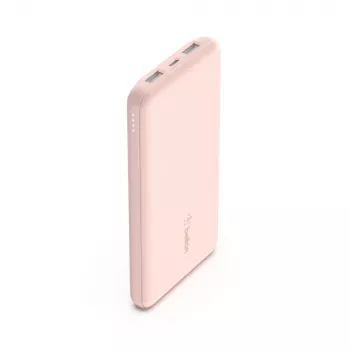 BELKIN Power bank 10k mAh USB-C/USB-A 15W – ροζ