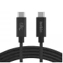 Καλώδιο USB Belkin INZ004BT2MBK USB4 Gen 2x2 2 m USB-C μαύρο