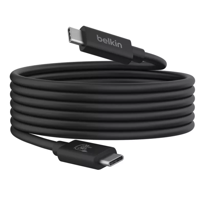 Καλώδιο USB Belkin INZ004BT2MBK USB4 Gen 2x2 2 m USB-C μαύρο