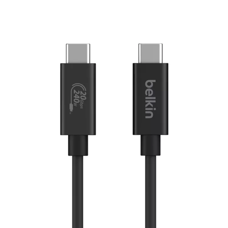 Καλώδιο USB Belkin INZ004BT2MBK USB4 Gen 2x2 2 m USB-C μαύρο