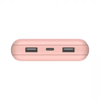 BELKIN Power bank 20k USB-A και USB-C 15 W ροζ
