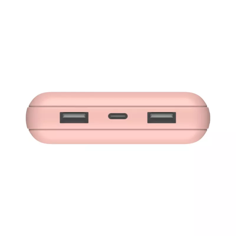 BELKIN Power bank 20k USB-A και USB-C 15 W ροζ
