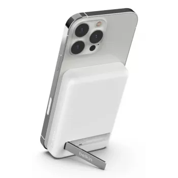 BELKIN Μαγνητικό ασύρματο power bank 5000mAh λευκό