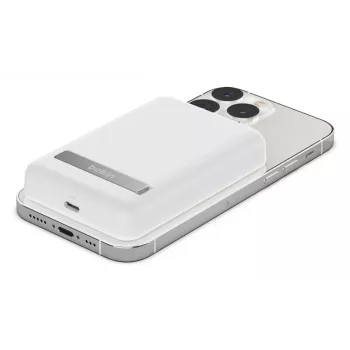 BELKIN Μαγνητικό ασύρματο power bank 5000mAh λευκό