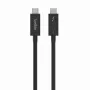 Καλώδιο BELKIN Thunderbolt 4 USB-C μαύρο USB-C 40 Gbit/s 100W Active 2m
