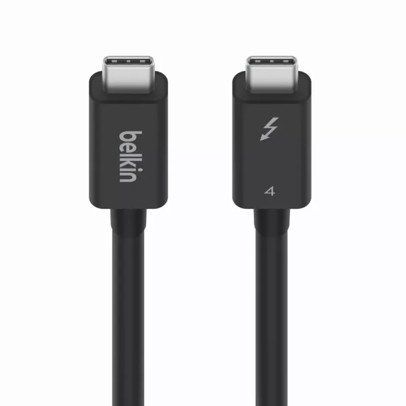 Καλώδιο BELKIN Thunderbolt 4 USB-C μαύρο USB-C 40 Gbit/s 100W Active 2m