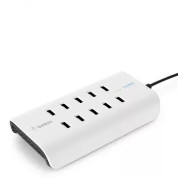Φορτιστής εσωτερικού χώρου Belkin Rockstar Universal λευκό AC