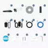 Reolink NVS8-8MB4 (PS4KB01-8) κιτ συστήματος παρακολούθησης PoE, NVR 8 καναλιών με HDD 2 TB + 4 κάμερες, 8 MP 4K (3840x2160)