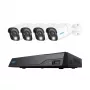 Reolink NVS8-8MB4 (PS4KB01-8) κιτ συστήματος παρακολούθησης PoE, NVR 8 καναλιών με HDD 2 TB + 4 κάμερες, 8 MP 4K (3840x2160)