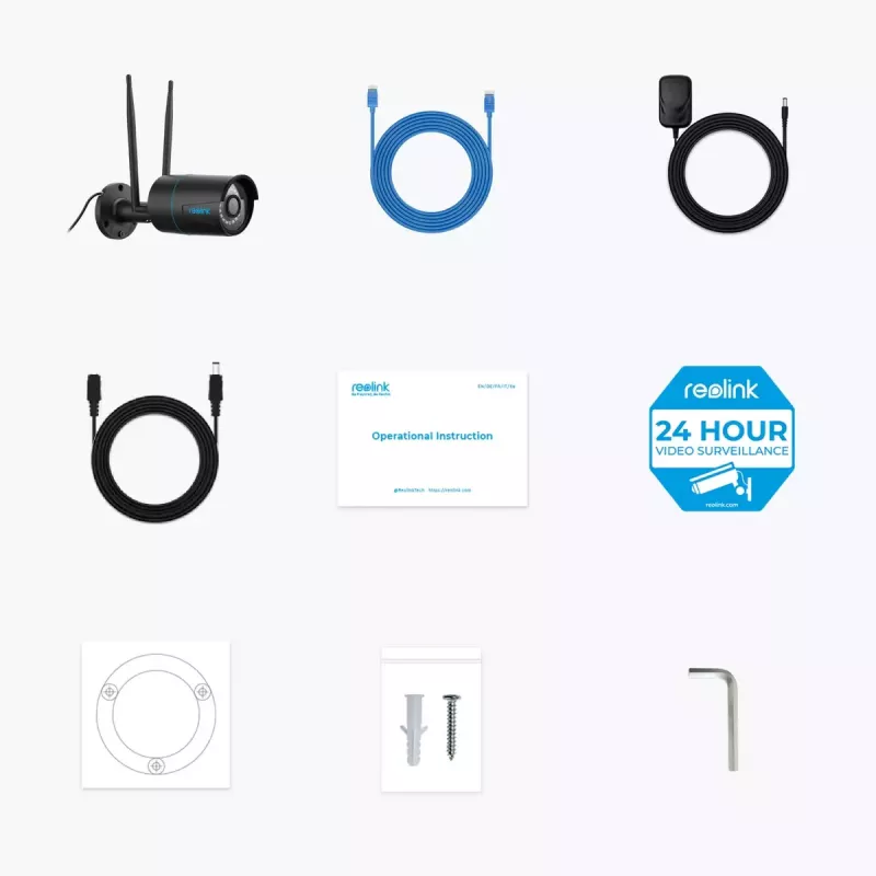 IP κάμερα παρακολούθησης Reolink W320-B 5MP εξωτερική