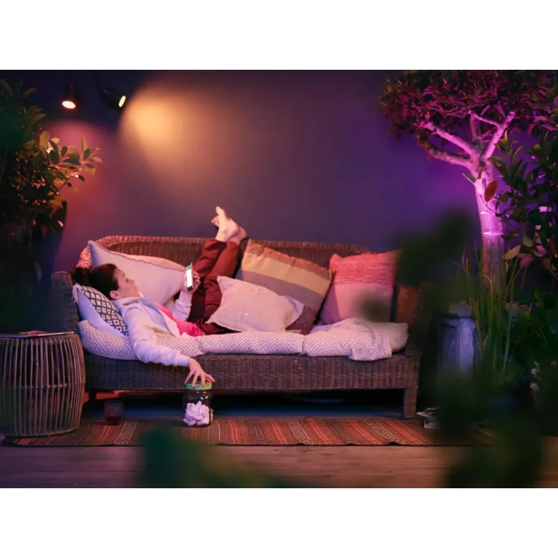 Philips Hue White and Colour Ambiance Lily Εξωτερικός Προβολέας