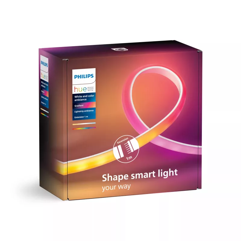 Philips Hue White and Colour Ambience Gradient Lightstrip επέκταση 1 μέτρο