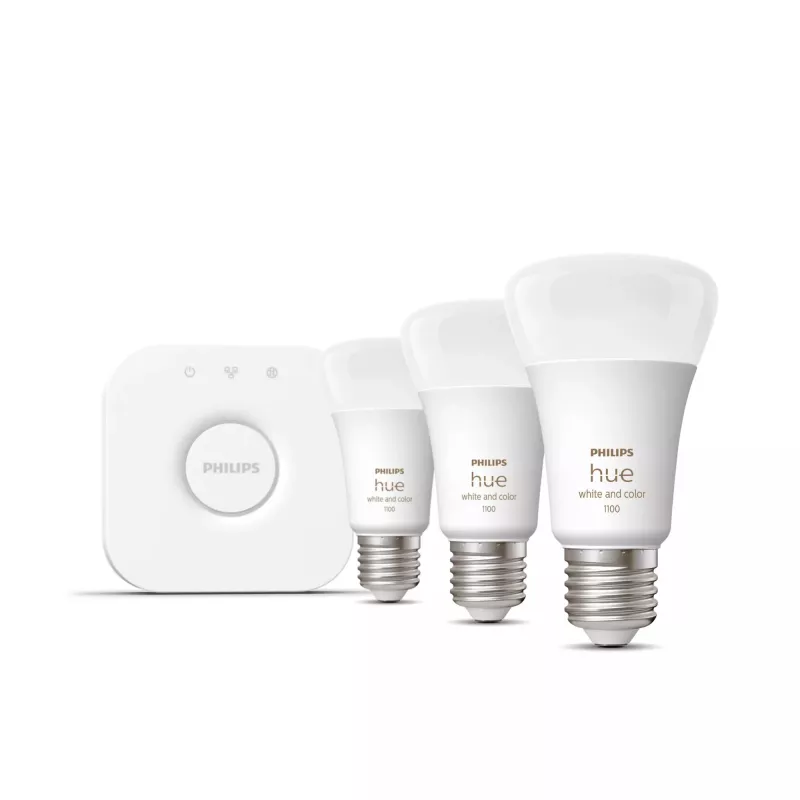 Έξυπνο κιτ φωτισμού Philips Hue White and Colour Ambiance E27 Bluetooth Zigbee