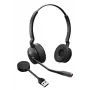 Jabra Engage 55 SE - USB-A UC Stereo, EMEA/APAC, Wireless, 40 - 16000 Hz, Office/Callcenter, 83 g, Headset, μαύρο
