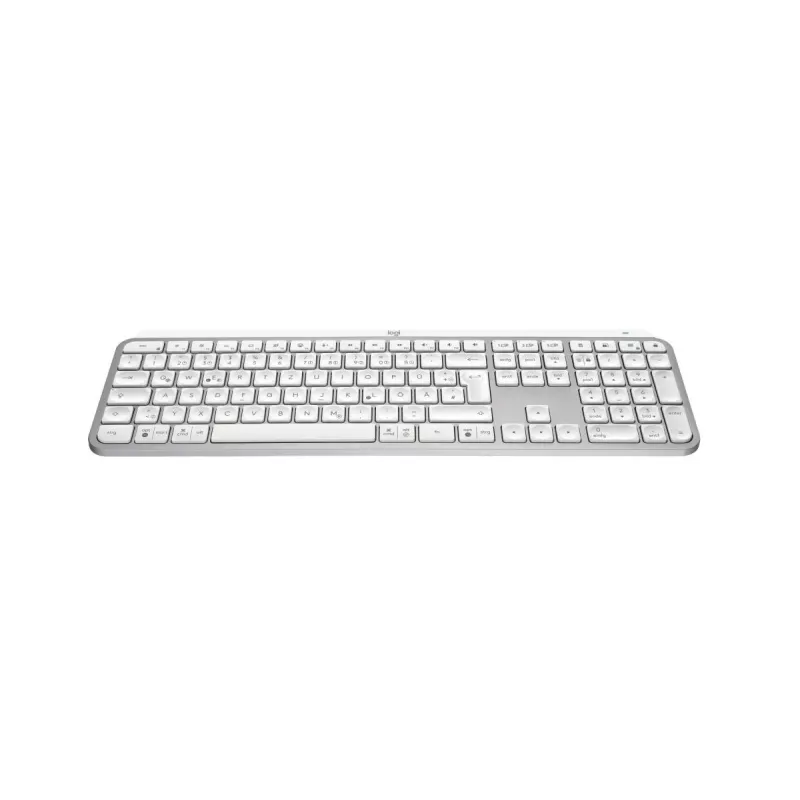 Logitech MX Keys S Universal RF Wireless + Bluetooth QWERTZ Γερμανικό Αλουμίνιο λευκό