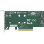 SUPERMICRO Low Profile PCI-E Riser Card υποστηρίζει 2x M2-Module (AOC-SLG3-2M2-O)