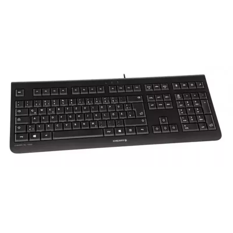 CHERRY KC 1000 Πληκτρολόγιο Universal USB AZERTY Βελγικό Μαύρο