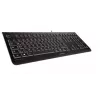 CHERRY KC 1000 Πληκτρολόγιο Universal USB AZERTY Βελγικό Μαύρο