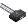LevelOne 2-Port USB DVI-D Single Link καλώδιο KVM Switch, υποστήριξη ήχου