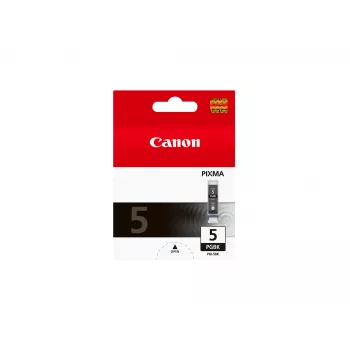 Canon PGI-5BK Μαύρο μελανοδοχείο, Μελάνη φωτογραφίας μαύρη, Με βάση βαφή, 1 τεμ., 1640 σελίδες