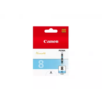 Canon CLI-8PC Μελανοδοχείο φωτογραφικού cyan, Φωτογραφικό cyan, Μελάνη βαφής, 1 τεμ., 198 σελίδες