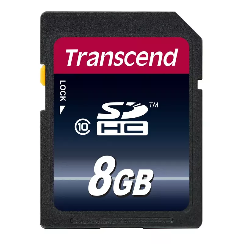 Μνήμη flash Transcend 8GB SDHC Κλάση 10 TS8GSDHC10