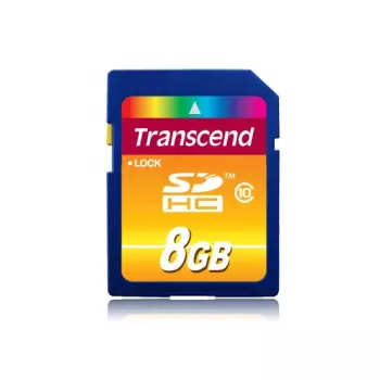 Μνήμη flash Transcend 8GB SDHC Κλάση 10 TS8GSDHC10