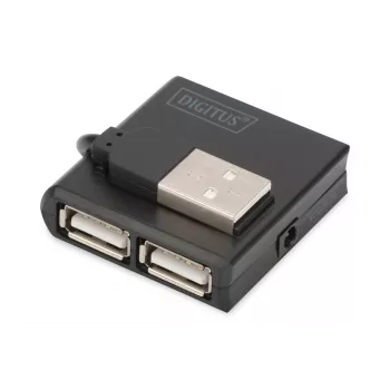 DIGITUS USB 2.0 High-speed Hub 4 θυρών (da-70217)
