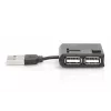 DIGITUS USB 2.0 High-speed Hub 4 θυρών (da-70217)