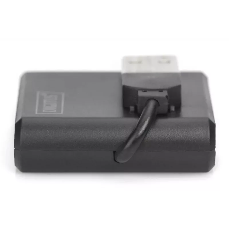 DIGITUS USB 2.0 High-speed Hub 4 θυρών (da-70217)