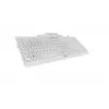 CHERRY KC 1000 SC Office USB QWERTZ Γερμανικό γκρι πληκτρολόγιο