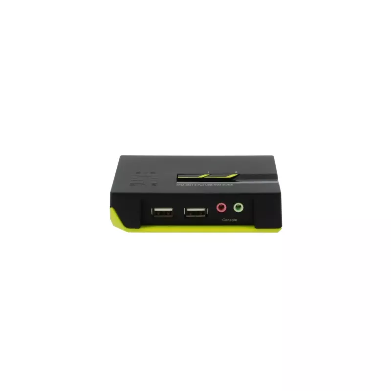 LevelOne 2-Port USB VGA KVM Switch, υποστήριξη ήχου