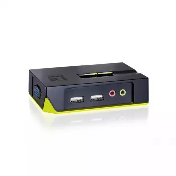 LevelOne 2-Port USB VGA KVM Switch, υποστήριξη ήχου