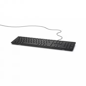 DELL ενσύρματο πληκτρολόγιο - KB216 - Γερμανικό (QWERTZ) - μαύρο, Full-Size (100%), ενσύρματο, USB, QWERTZ, μαύρο