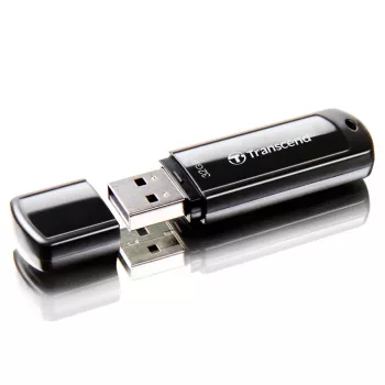 TRANSCEND Jetflash 700 - 32GB USB-stick - USB 3.0 - μαύρο